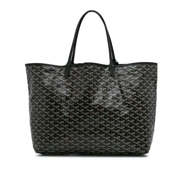 Pre-owned Goyard Goyardine Saint Louis GM Black