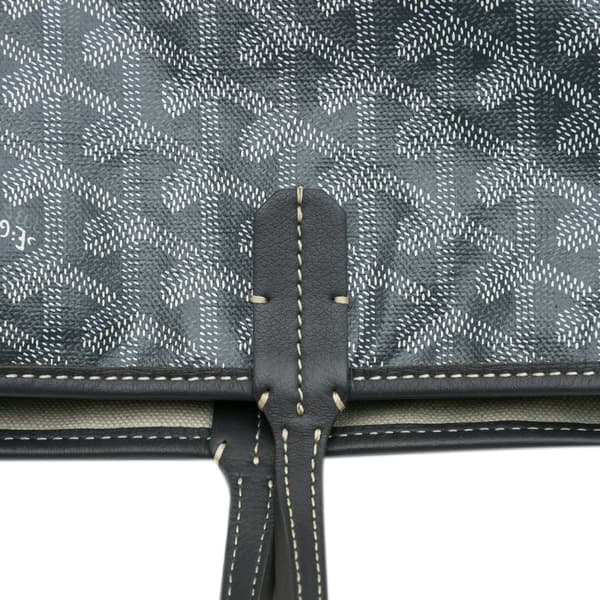 Pre-owned Goyard Goyardine Saint Louis PM Gray
