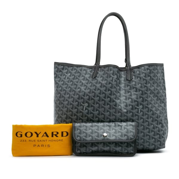 Pre-owned Goyard Goyardine Saint Louis PM Gray