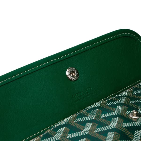 Pre-owned Goyard Goyardine Saint Louis GM Green