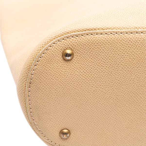 Pre-owned Chanel Grained Calfskin Tortoise Top Handle Tote Brown