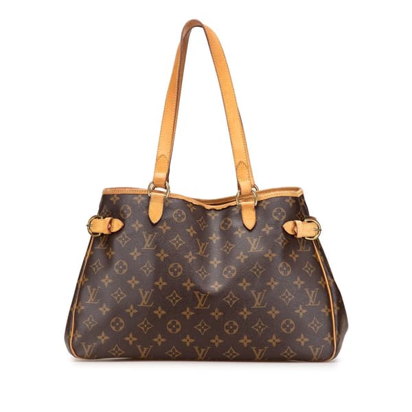 Pre-owned Louis Vuitton Monogram Batignolles Horizontal Brown