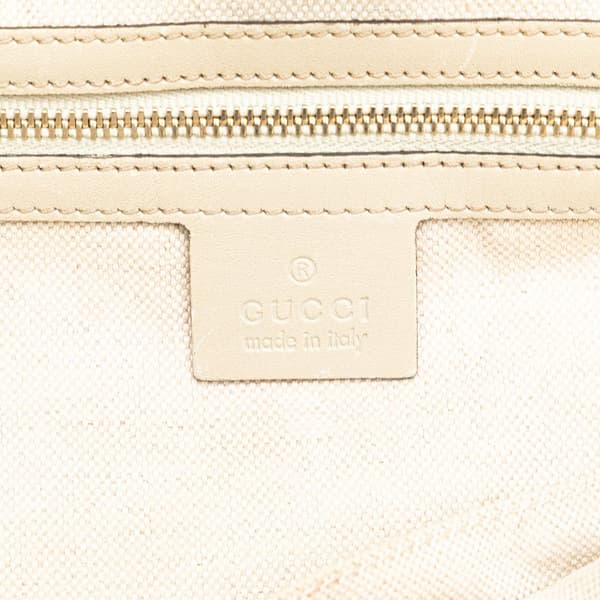 Pre-owned Gucci GG Canvas Mayfair Tote Brown