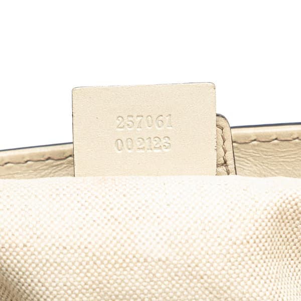 Pre-owned Gucci GG Canvas Mayfair Tote Brown