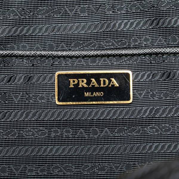 Pre-owned Prada Tessuto Tote Black