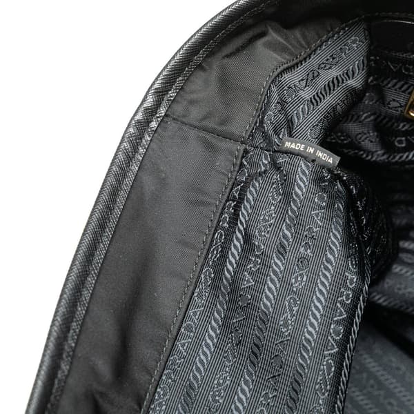 Pre-owned Prada Tessuto Tote Black