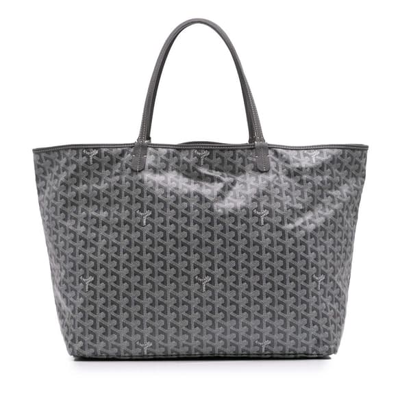 Pre-owned Goyard Goyardine Saint Louis GM Gray