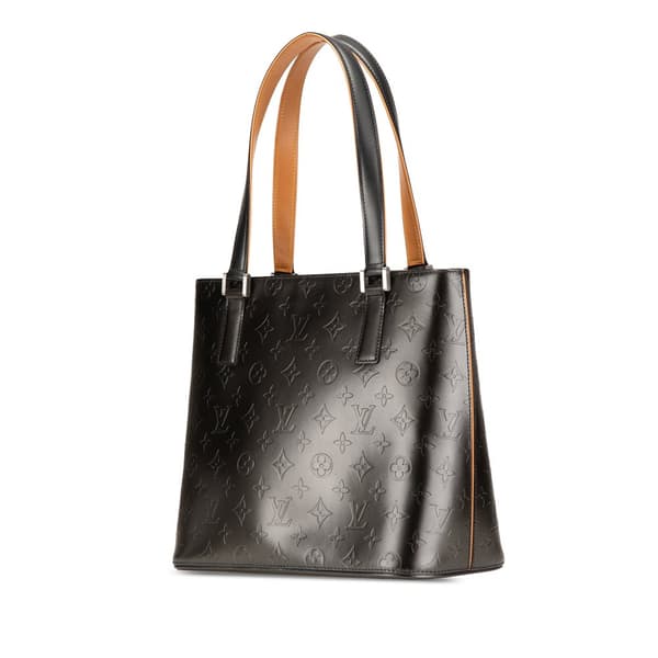 Pre-owned Louis Vuitton Monogram Mat Stockton Gray
