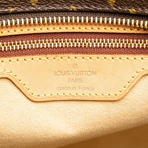 Pre-owned Louis Vuitton Monogram Luco Brown