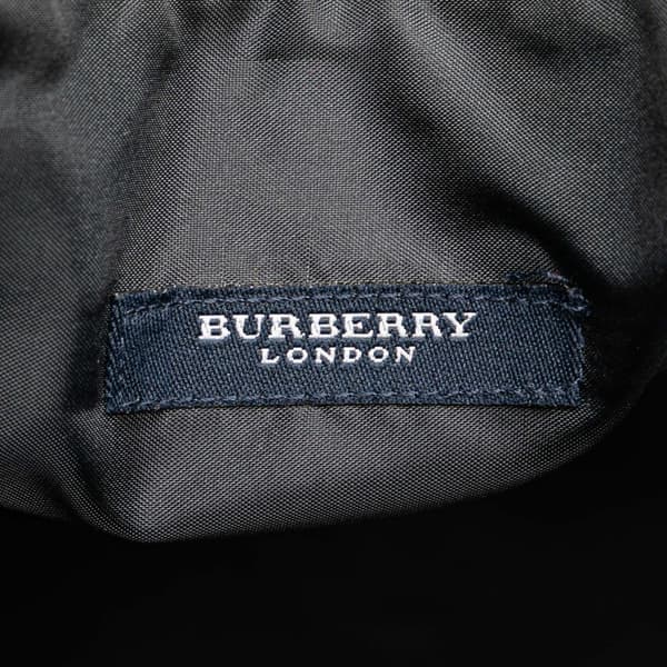 Pre-owned Burberry House Check Canvas Tote Brown