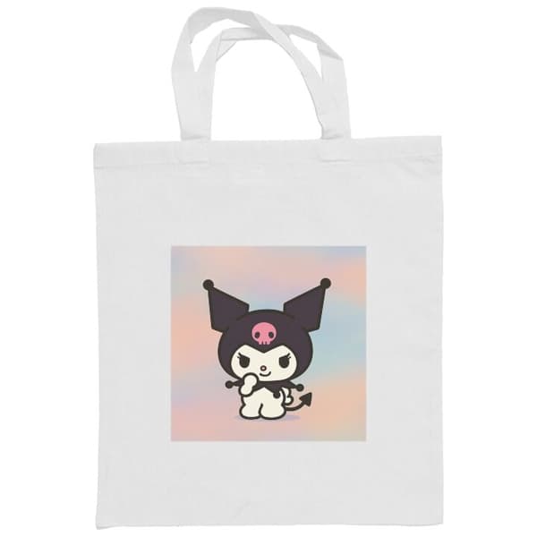 Ostoskassi Kangasta | Kätevä Kangaskassi Kawaii Sanrio Kuromi