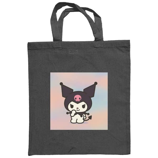 Ostoskassi Kangasta | Kätevä Kangaskassi Kawaii Sanrio Kuromi