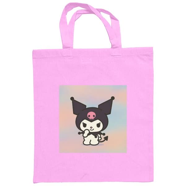Ostoskassi Kangasta | Kätevä Kangaskassi Kawaii Sanrio Kuromi