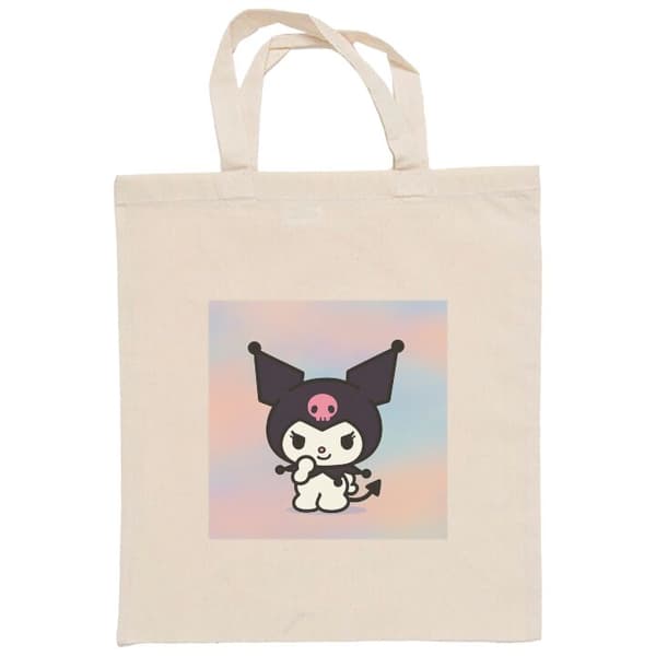 Ostoskassi Kangasta | Kätevä Kangaskassi Kawaii Sanrio Kuromi