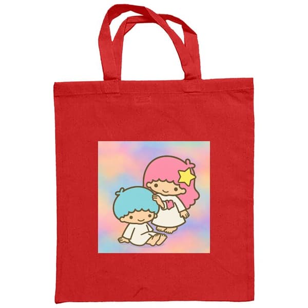 Shoppingväska i Tyg | Praktisk Tygpåse Kawaii Sanrio Kiki Lola
