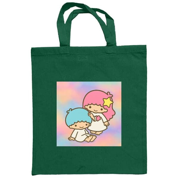 Shoppingväska i Tyg | Praktisk Tygpåse Kawaii Sanrio Kiki Lola