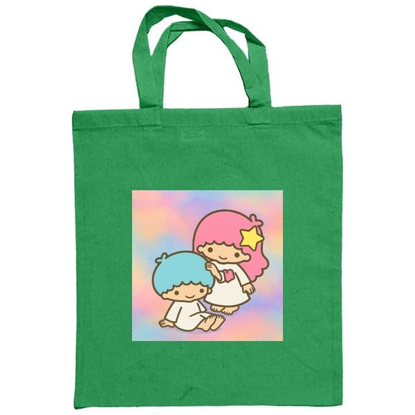 Shoppingväska i Tyg | Praktisk Tygpåse Kawaii Sanrio Kiki Lola