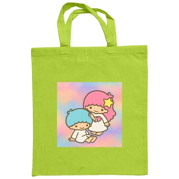 Shoppingväska i Tyg | Praktisk Tygpåse Kawaii Sanrio Kiki Lola