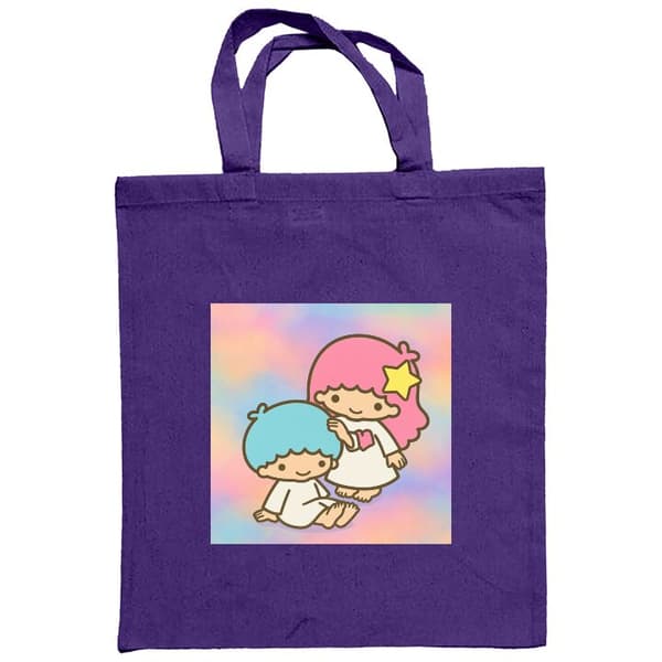 Shoppingväska i Tyg | Praktisk Tygpåse Kawaii Sanrio Kiki Lola