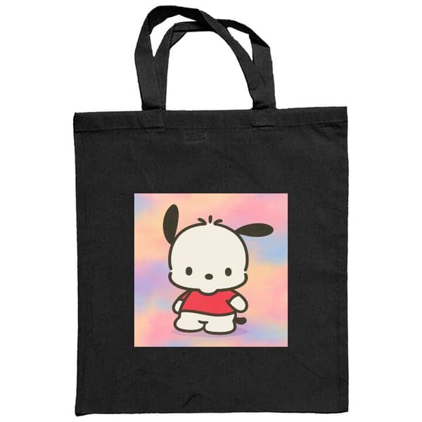 Shoppingväska i Tyg | Praktisk Tygpåse Kawaii Sanrio Pochacco