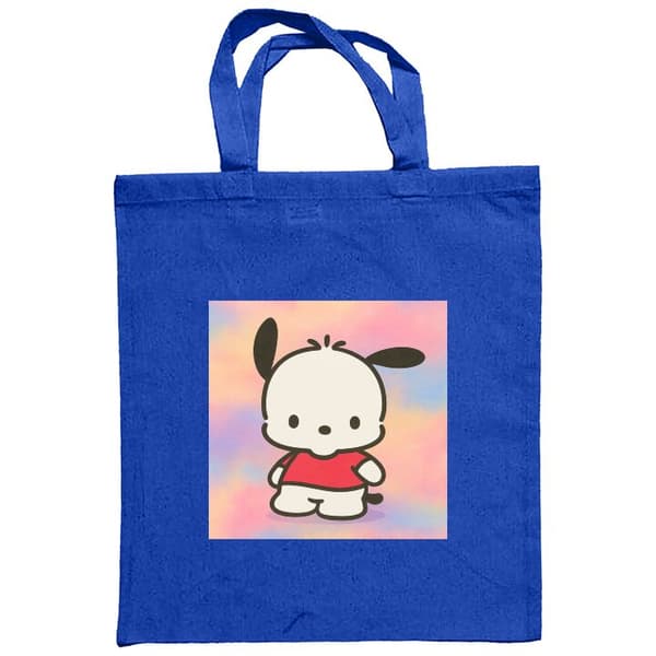 Shoppingväska i Tyg | Praktisk Tygpåse Kawaii Sanrio Pochacco