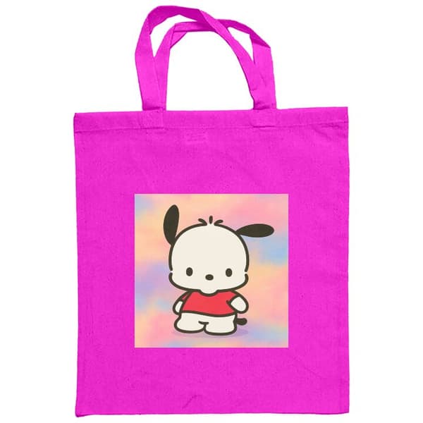 Shoppingväska i Tyg | Praktisk Tygpåse Kawaii Sanrio Pochacco