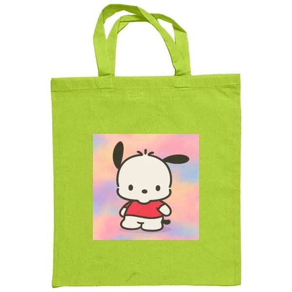 Shoppingväska i Tyg | Praktisk Tygpåse Kawaii Sanrio Pochacco