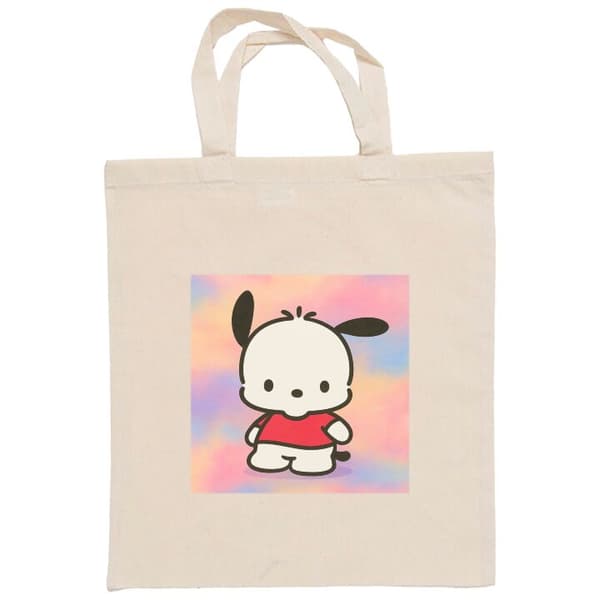 Shoppingväska i Tyg | Praktisk Tygpåse Kawaii Sanrio Pochacco
