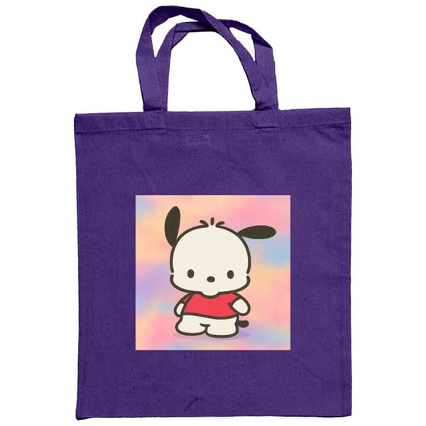 Shoppingväska i Tyg | Praktisk Tygpåse Kawaii Sanrio Pochacco