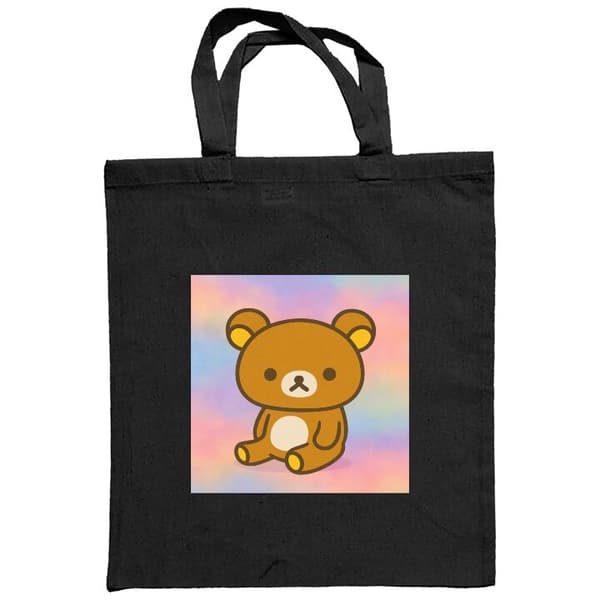 Handleveske i Tøy | Praktisk Tøyveske Kawaii Sanrio Rilakkuma