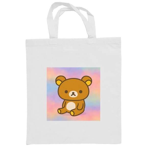 Handleveske i Tøy | Praktisk Tøyveske Kawaii Sanrio Rilakkuma