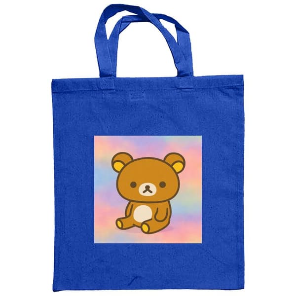 Handleveske i Tøy | Praktisk Tøyveske Kawaii Sanrio Rilakkuma