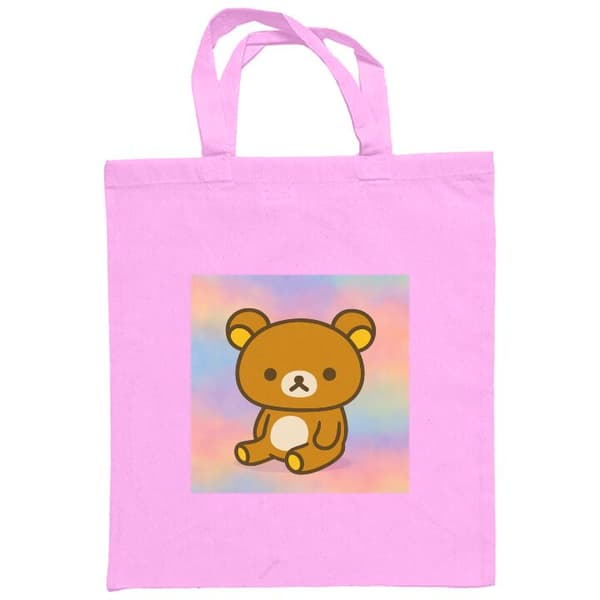 Handleveske i Tøy | Praktisk Tøyveske Kawaii Sanrio Rilakkuma