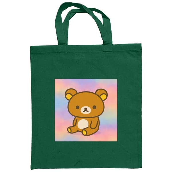 Handleveske i Tøy | Praktisk Tøyveske Kawaii Sanrio Rilakkuma