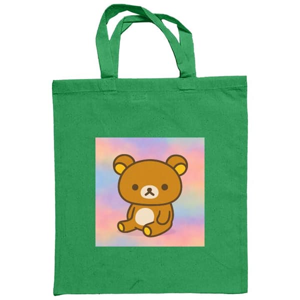 Handleveske i Tøy | Praktisk Tøyveske Kawaii Sanrio Rilakkuma