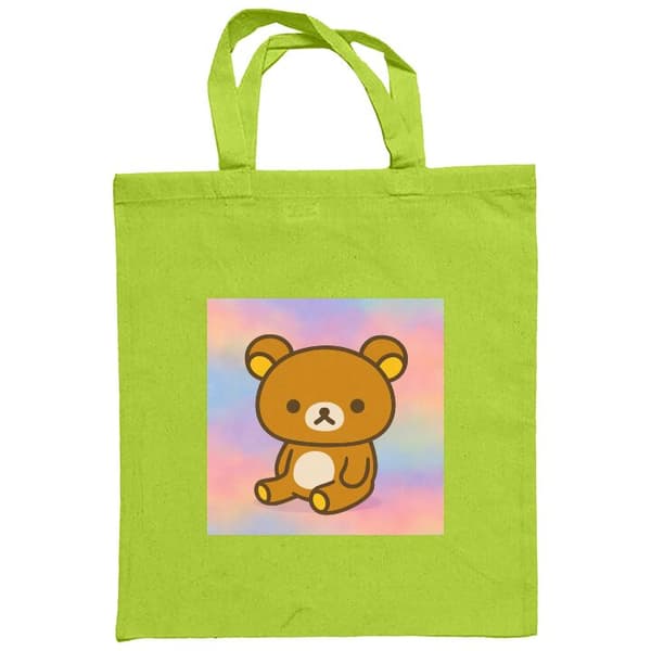 Handleveske i Tøy | Praktisk Tøyveske Kawaii Sanrio Rilakkuma