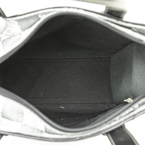 Pre-owned LOEWE Anagram Canvas Tote Gray