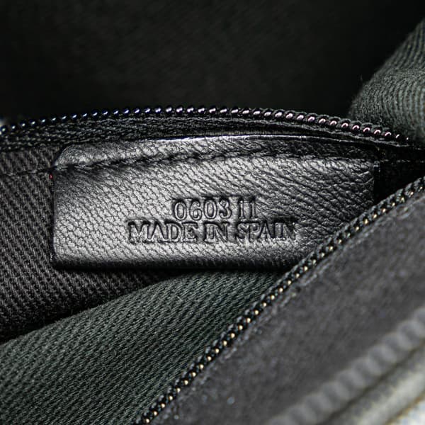 Pre-owned LOEWE Anagram Canvas Tote Gray