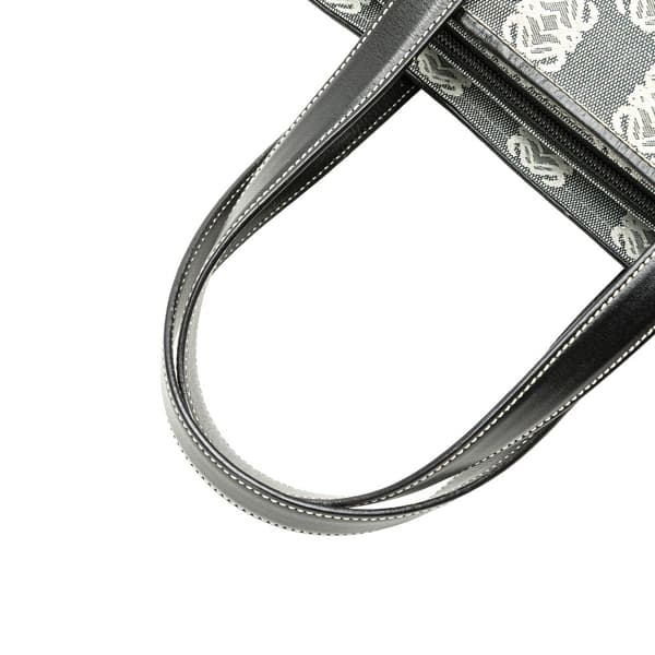 Pre-owned LOEWE Anagram Canvas Tote Gray