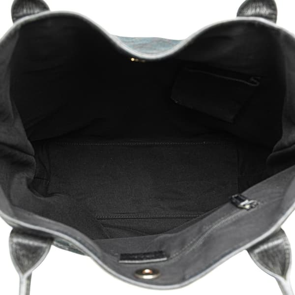 Pre-owned Gucci GG Canvas Princy Tote Black