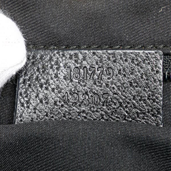 Pre-owned Gucci GG Canvas Princy Tote Black