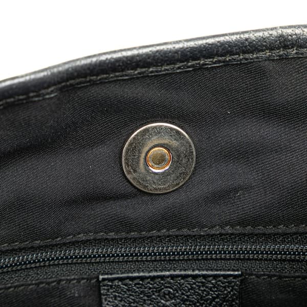 Pre-owned Gucci GG Canvas Princy Tote Black