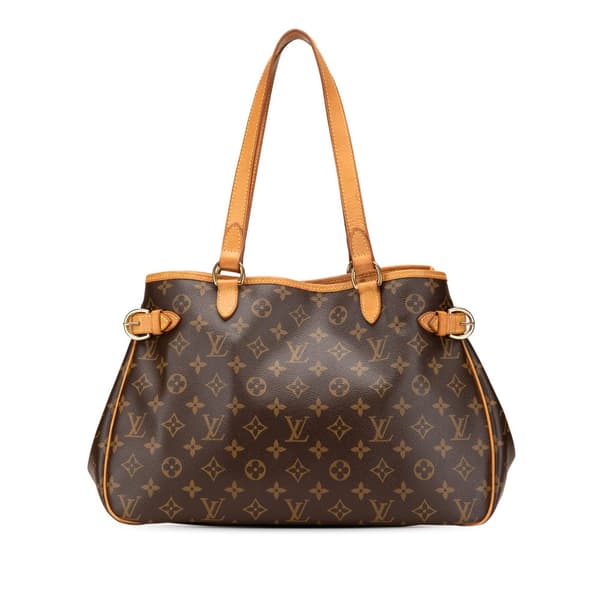 Pre-owned Louis Vuitton Monogram Batignolles Horizontal Brown