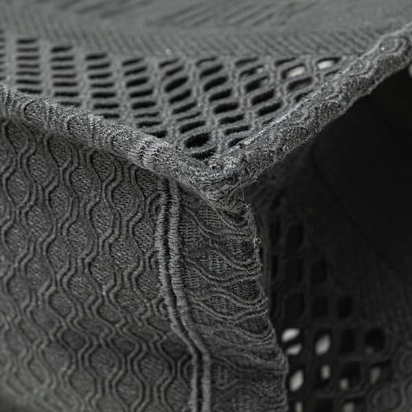 Pre-owned Dior Medium Mesh Embroidered Book Tote Black