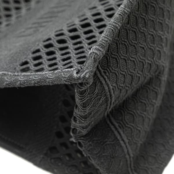 Pre-owned Dior Medium Mesh Embroidered Book Tote Black