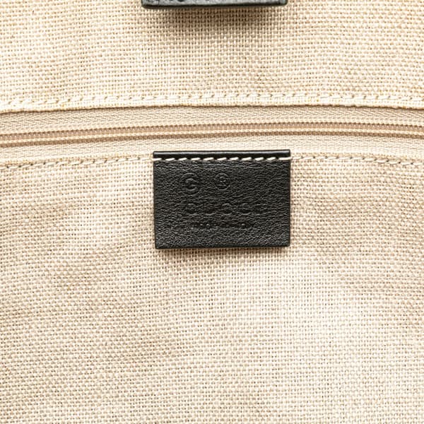 Pre-owned Gucci Microguccissima Joy Tote Black