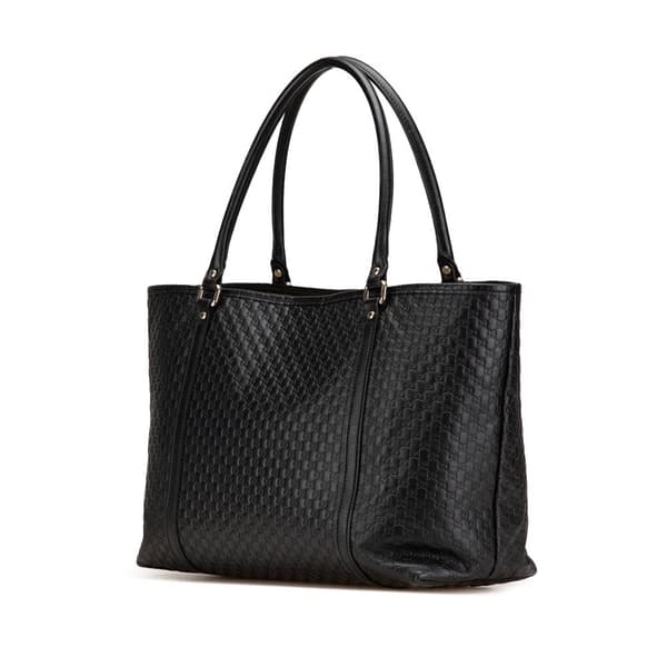 Pre-owned Gucci Microguccissima Joy Tote Black