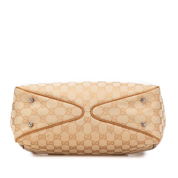 Pre-owned Gucci GG Canvas Tote Brown