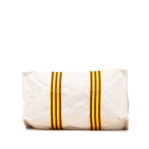 Pre-owned Hermès Toile Bora Bora Tote GM Brown