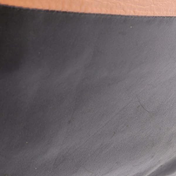 Pre-owned Celine Bicolor Leather Vertical Cabas Tote Brown